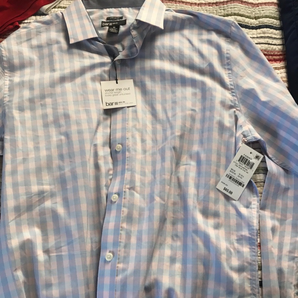 Slim fit button down
